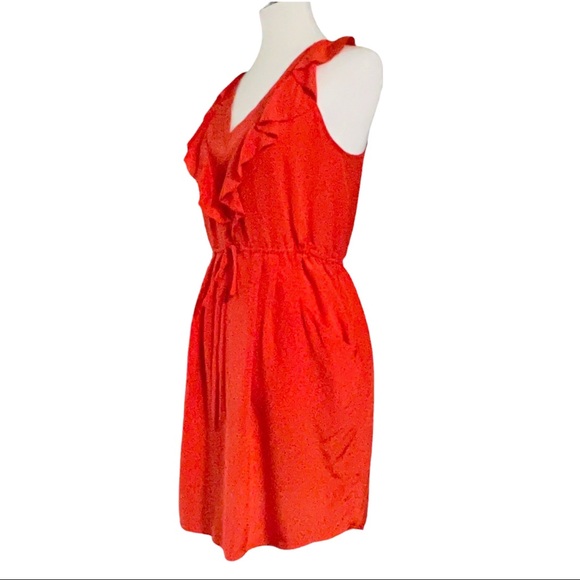 Rebecca Taylor Oh What A Night Silk Ruffle Dress - Picture 6 of 12
